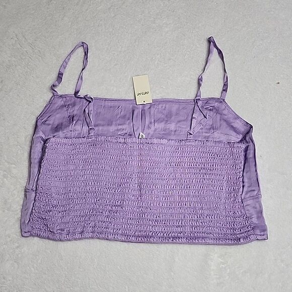 2458 NWT Aerie Shine Crop Top Size Medium - Picture 2 of 6